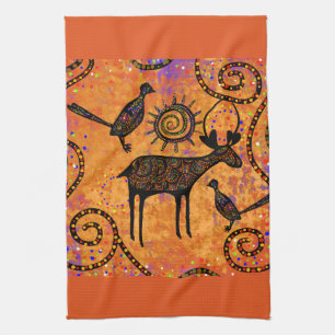 DEER TEA TOWEL