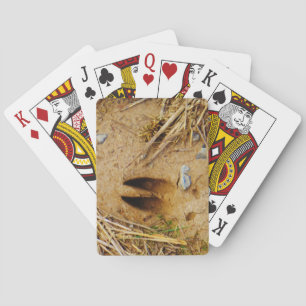 Deer Track Playing Cards