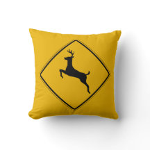 Deer Traffic, Traffic Warning Sign, USA