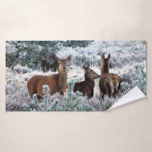 Deer Trio Bathroom Towel Set