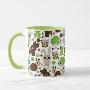 deer turtle bunny animal wallpaper mug