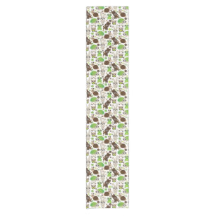 deer turtle bunny animal wallpaper short table runner