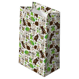 deer turtle bunny animal wallpaper small gift bag
