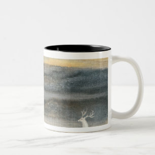 Deer Two-Tone Coffee Mug