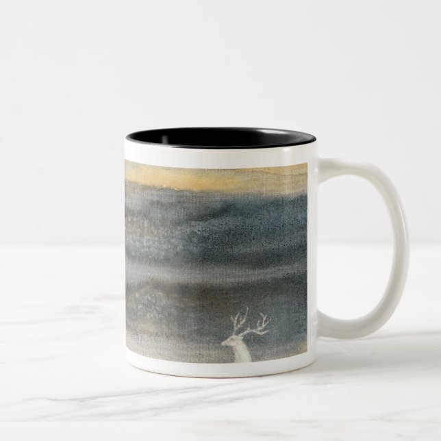 Deer Two-Tone Coffee Mug (Right)