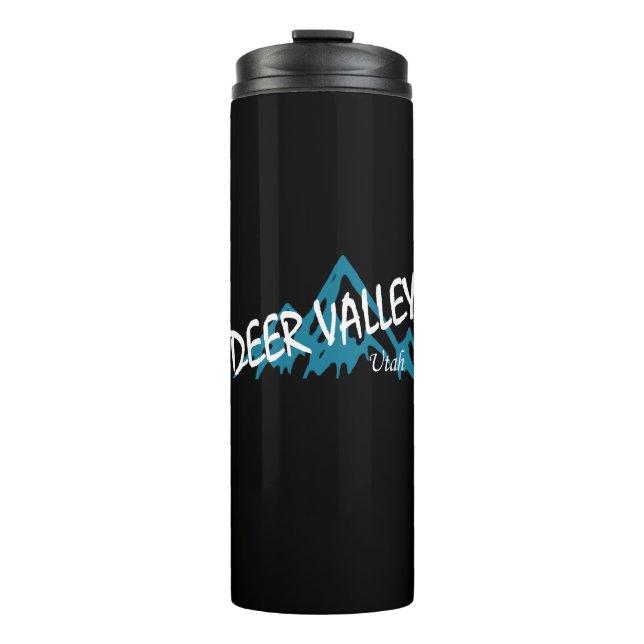 Deer Valley Mountains Thermal Tumbler (Front)