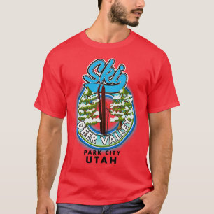 Deer Valley Park City Utah Ski T-Shirt