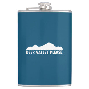 Deer Valley Please Hip Flask