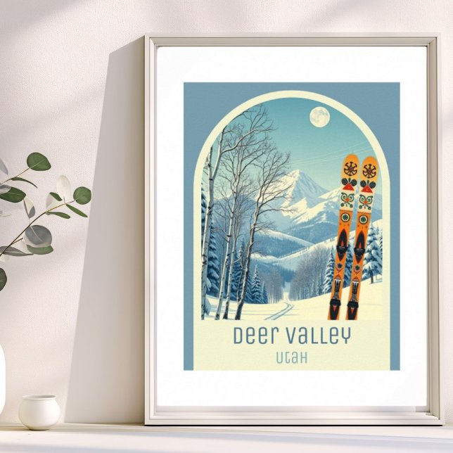 Deer Valley Utah ski resort  Poster (Creator Uploaded)