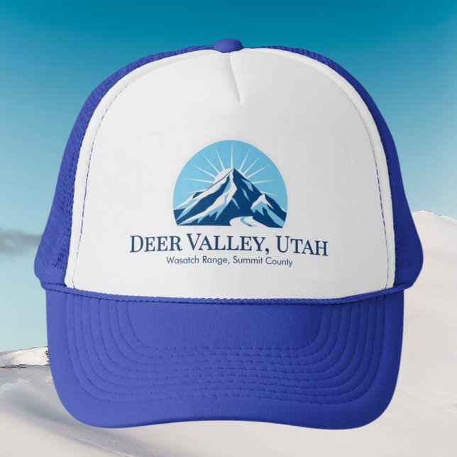 Deer Valley Utah Wasatch ski resort outfit cap (Creator Uploaded)