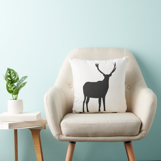 Deer Vintage Decor Cushion (Chair)
