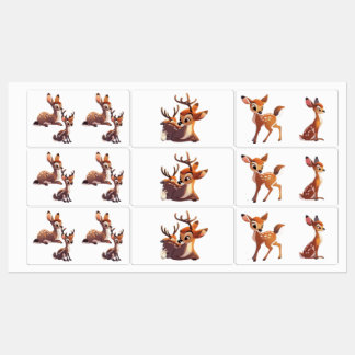 Deer Vinyl Sticker