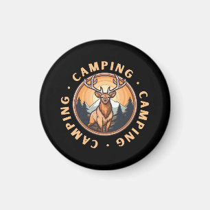 Deer - Wildness - Camping Magnet