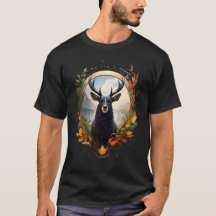 Deer with horns