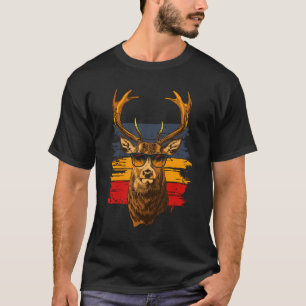 Deer with sunglasses vintage T-Shirt