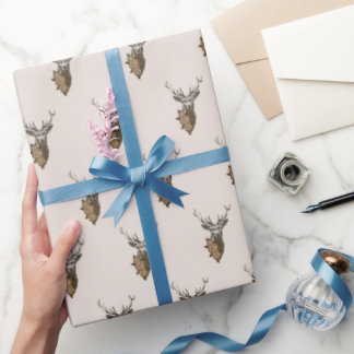 Deer  wrapping paper