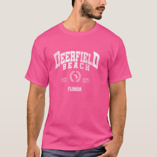 Deerfield Beach FL Florida Vintage Throwback T-Shirt