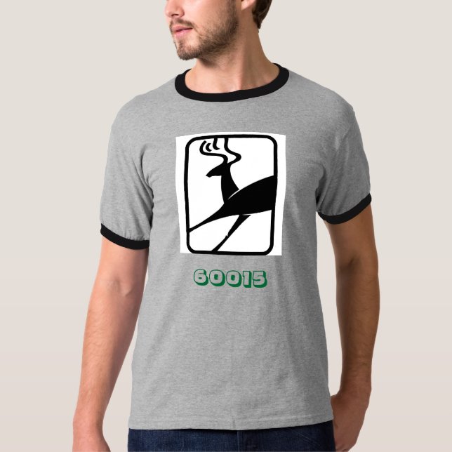 Deerfield Illinois - 60015 T-Shirt (Front)