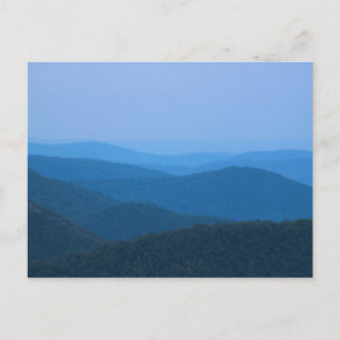 Deerfield River from East Mountain Berkshires Postcard