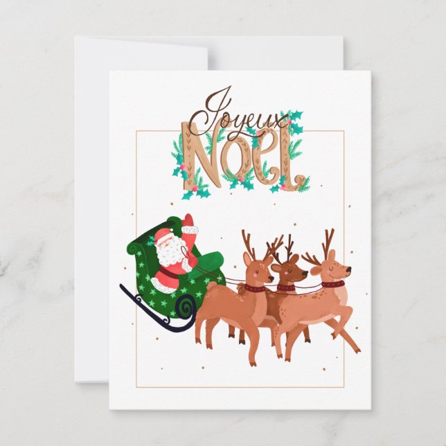 Deers Holiday Card (Front)