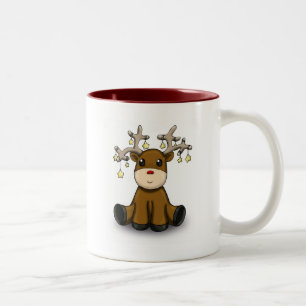 Deers Two-Tone Coffee Mug
