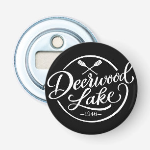 Deerwood Lake 1946 Vintage Lake Life Bottle Opener