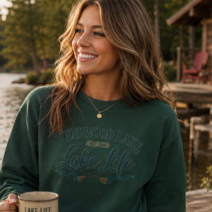 Deerwood Lake Vintage Lake Life Oars Sweatshirt