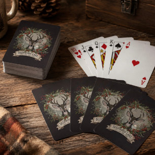 Deerwood Lake Woodlawn Deer  Playing Cards