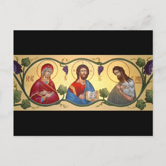 Deesis Prayer Card (Front)