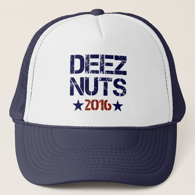 Deez Nuts 2016 Trucker Hat (Front)