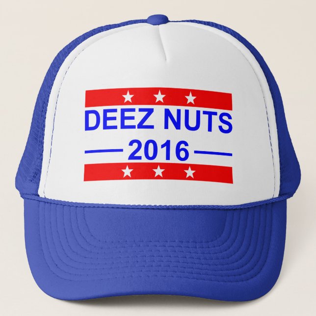 Deez Nuts for President Trucker Hat (Front)