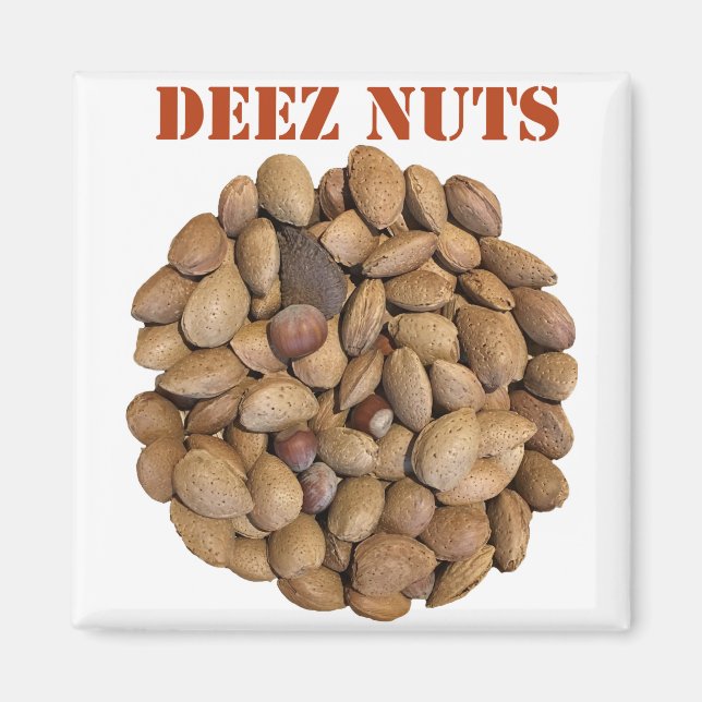 Deez Nuts Magnet (Front)