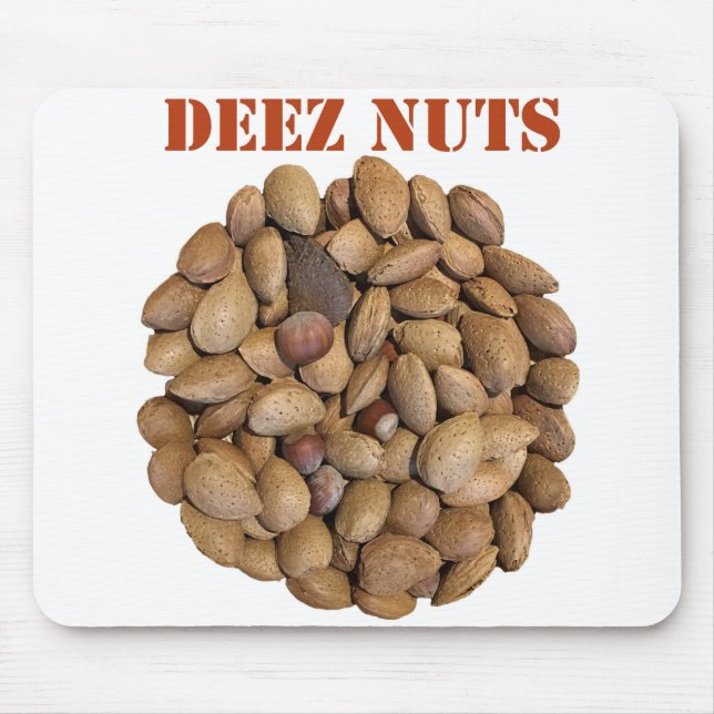 Deez Nuts Mouse Mat (Front)
