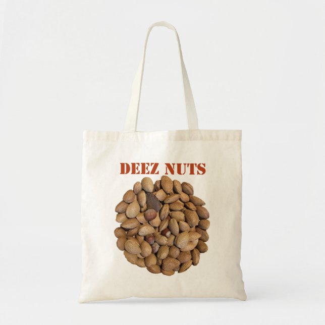 Deez Nuts Tote Bag (Front)