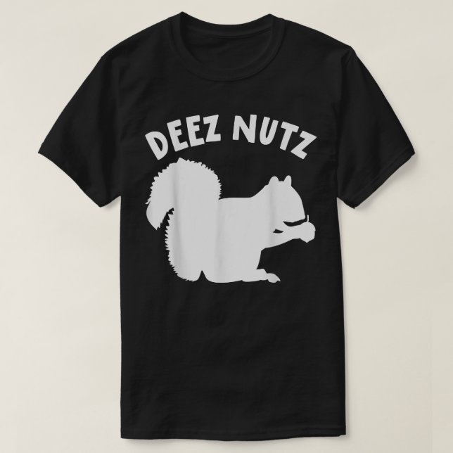 Deez Nutz Christmas Gopher Funny Saying Dees Nutz  T-Shirt (Design Front)