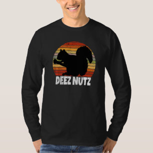 Deez Nutz Christmas Gopher Saying Dees Nutz Ugly T-Shirt