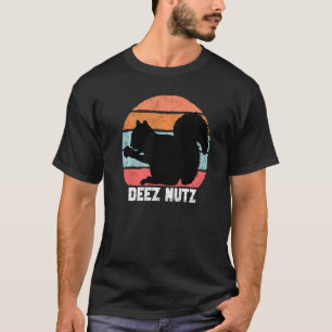 Deez Nutz Christmas Gopher  Saying Dees Nutz Ugly  T-Shirt
