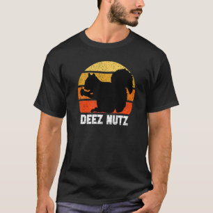 Deez Nutz Christmas Gopher Saying Dees Nutz Ugly T-Shirt