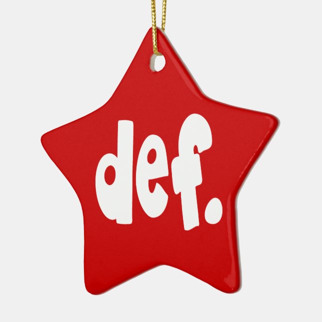 def. ceramic tree decoration (Left)