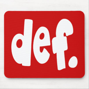 def. mouse mat