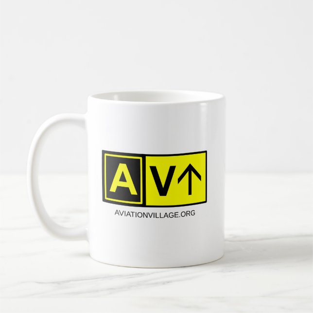 DEFCON Aviation Village Taxiway Logo Mug (Left)