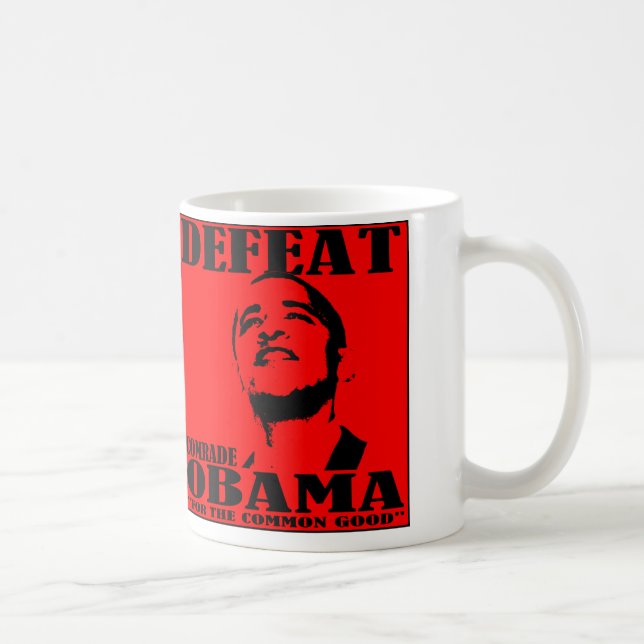 Defeat Comrade Obama Mug (Right)