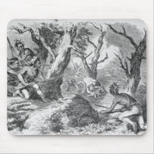 Defeat of General Braddock Mouse Mat