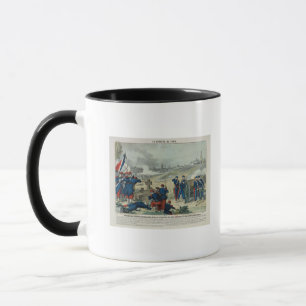 Defeat of the Rebels Entrenched in the Cemetery Mug
