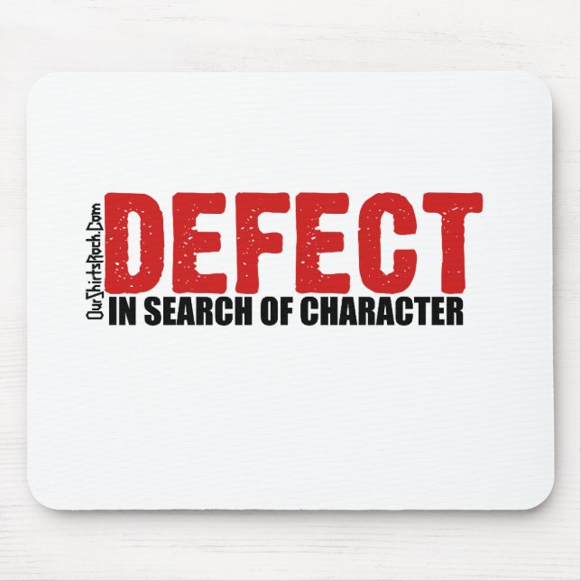 defect mouse mat (Front)