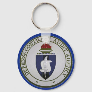 Defence Contract Audit Agency Logo Keychain