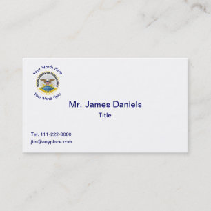 Defence Information Services Agency DISA Business Card