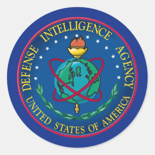 Defence Intelligence Agency Classic Round Sticker