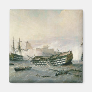 Defence of the Havana Promontory in 1762, c.1898 Magnet