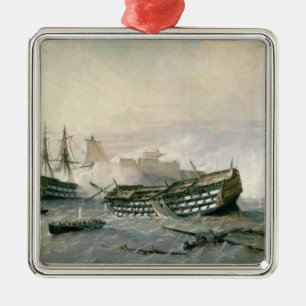 Defence of the Havana Promontory in 1762, c.1898 Metal Tree Decoration